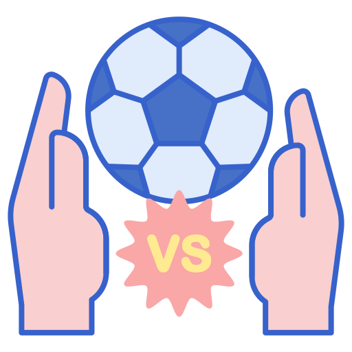 partido de fútbol icono gratis