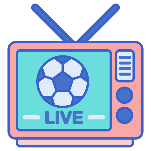 Jogo de futebol na tv - ícones de esportes grátis