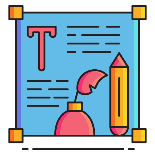 Copywriting free icon