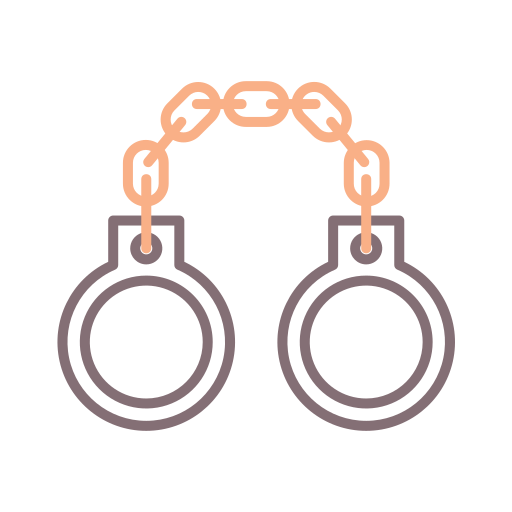 Handcuffs free icon