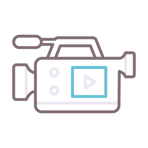 camara de video icono gratis