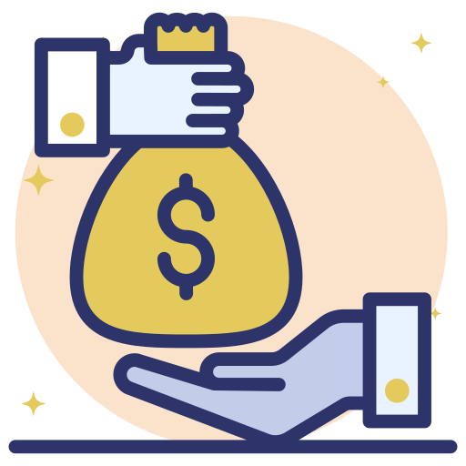 préstamo icono gratis