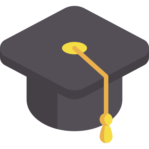 graduación icono gratis