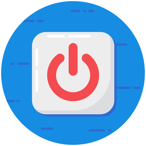 Power button Generic Circular icon