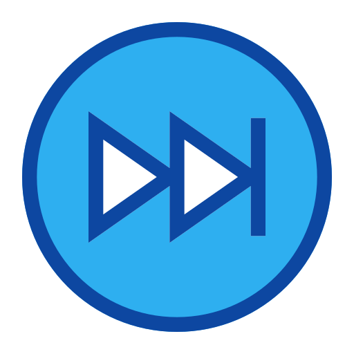 avance rápido icono gratis