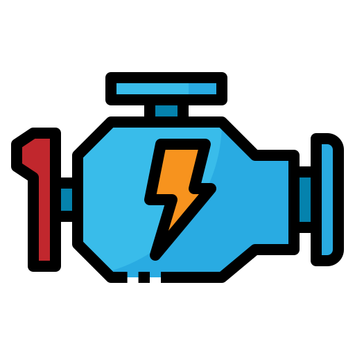 Engine Generic Outline Color icon