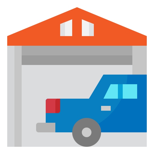 Garage Generic Flat icon