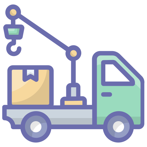 Tow Truck Generic Outline Color Icon