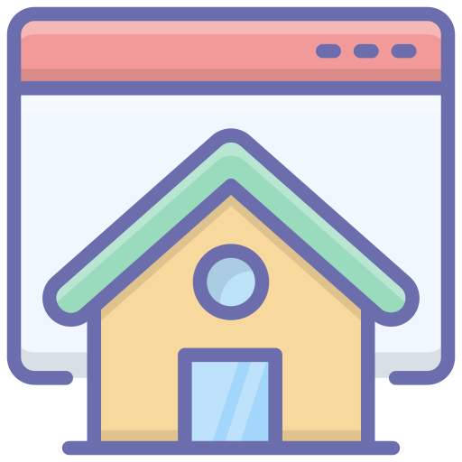 Home page Generic Outline Color icon