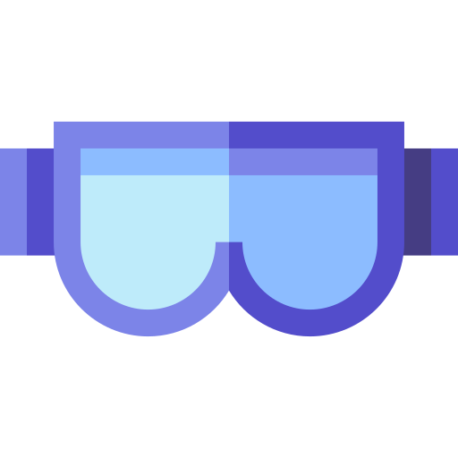 lentes de seguridad icono gratis