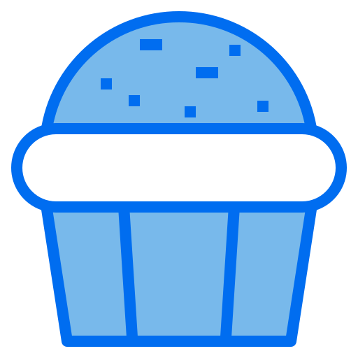 pastel de taza icono gratis