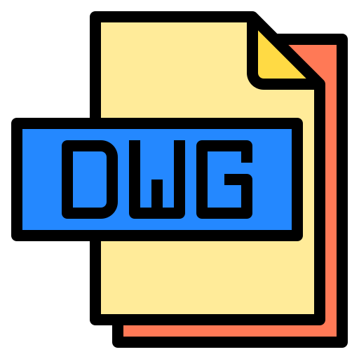 archivo dwg icono gratis