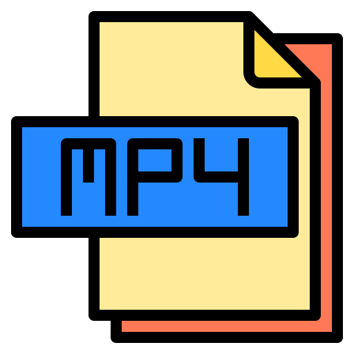 archivo mp4 icono gratis