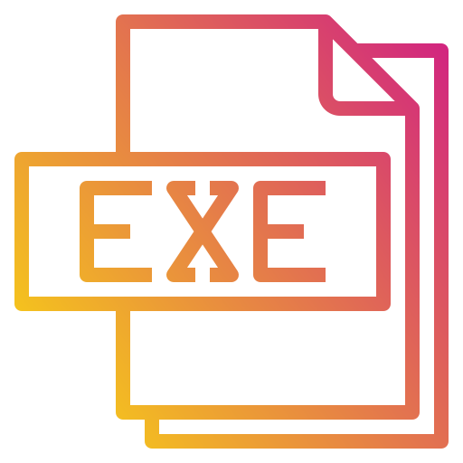 Exe file Payungkead Gradient icon