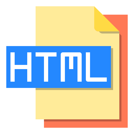 archivo xhtml icono gratis