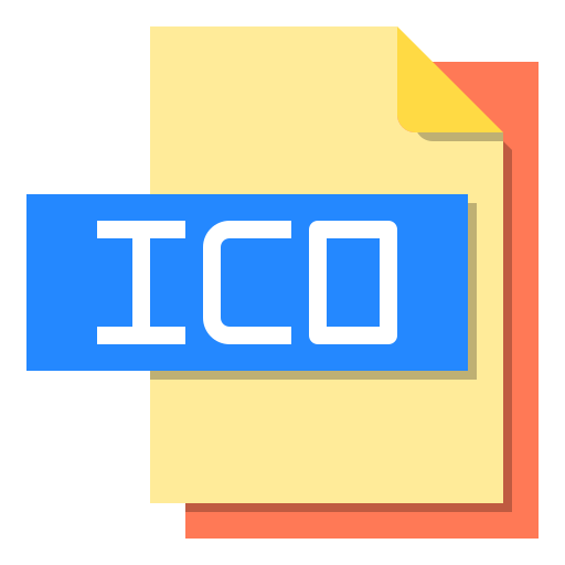 Ico file Payungkead Flat icon