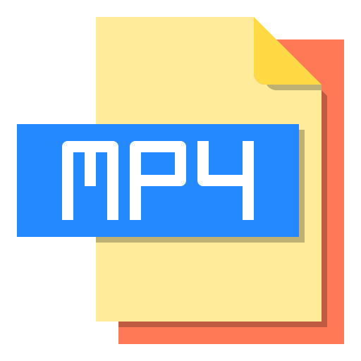 archivo mp4 icono gratis