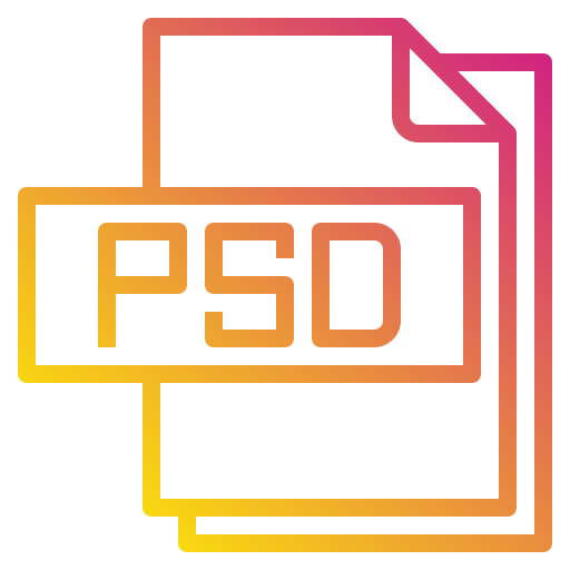 archivo psd icono gratis