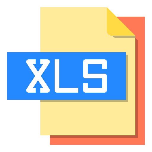 Formato De Archivo Xls Iconos Gratis De Computadora