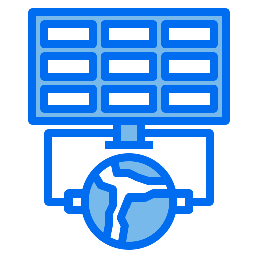 panel solar icono gratis