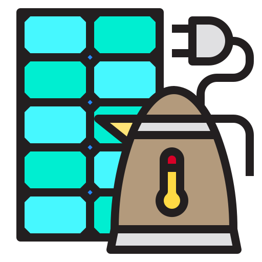 hervidor eléctrico icono gratis