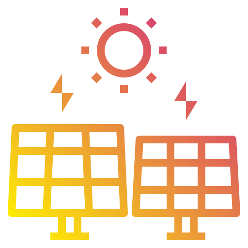 energía solar icono gratis