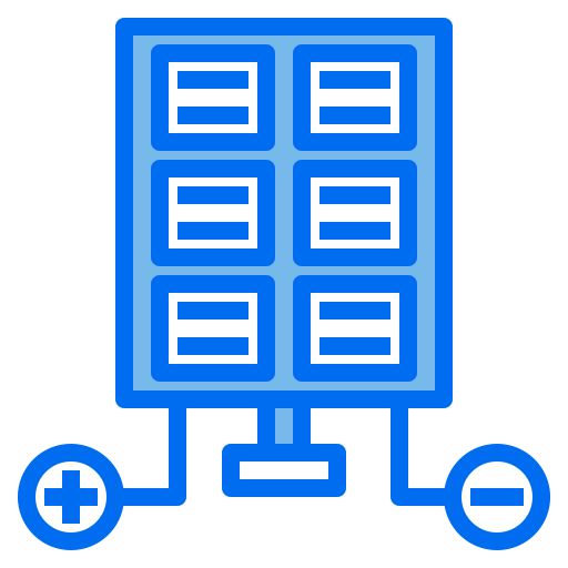 panel solar icono gratis