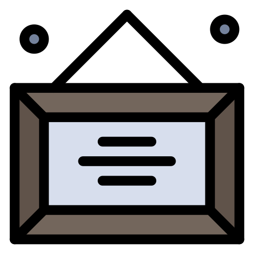 marco de la foto icono gratis