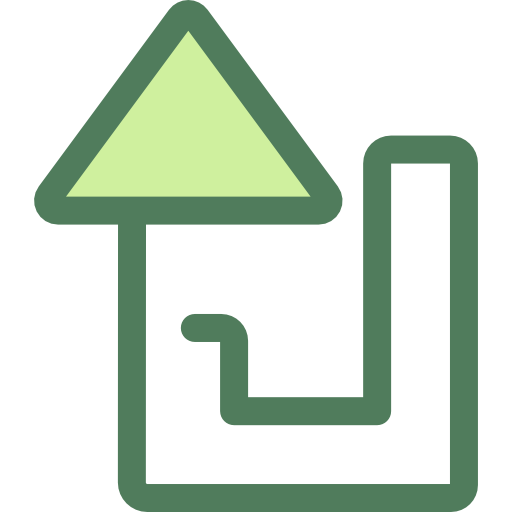 Turn left free icon