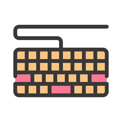 Computer Keyboard Generic Outline Color Icon