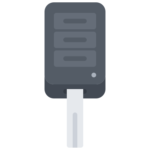 Car key Coloring Flat icon