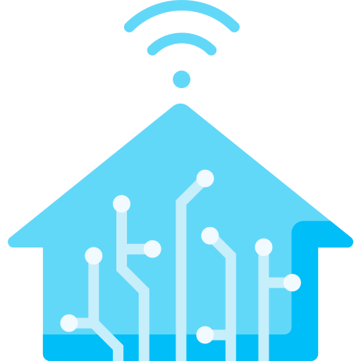 casa inteligente icono gratis