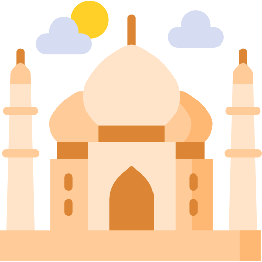 taj mahal icono gratis