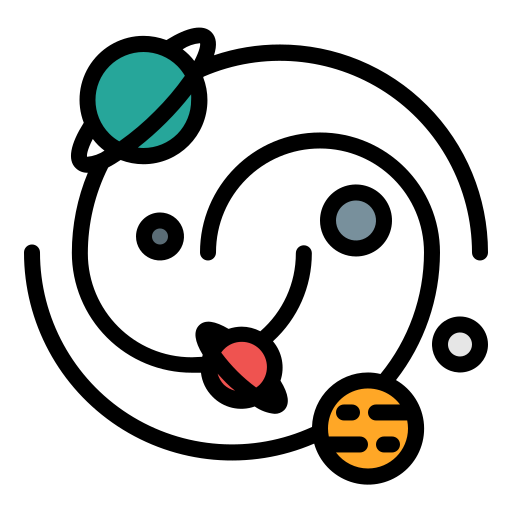 Galaxy Generic Outline Color icon