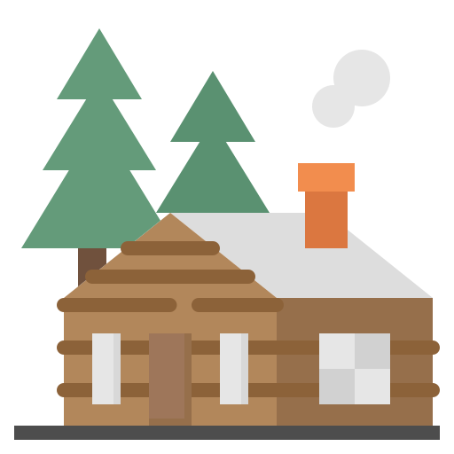 Cabin - free icon