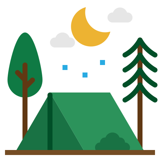 Camping Generic Flat icon