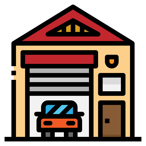 Garage free icon Garage free icon