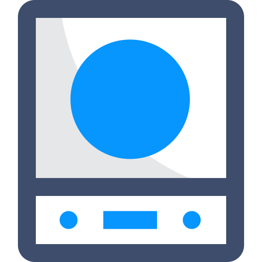 Induction stove free icon Induction stove free icon