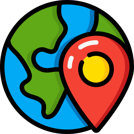 Location Basic Miscellany Lineal Color icon