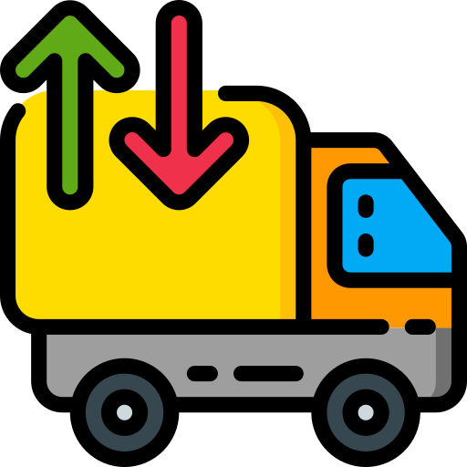camión icono gratis