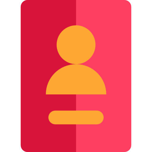 carte d'identité Icône gratuit