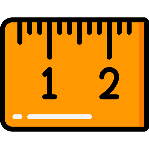 Ruler Basic Miscellany Lineal icon