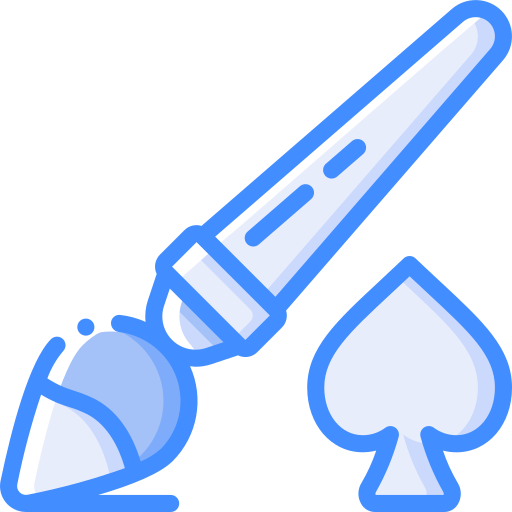 cepillo de pintura icono gratis