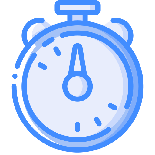 Timer Basic Miscellany Blue icon