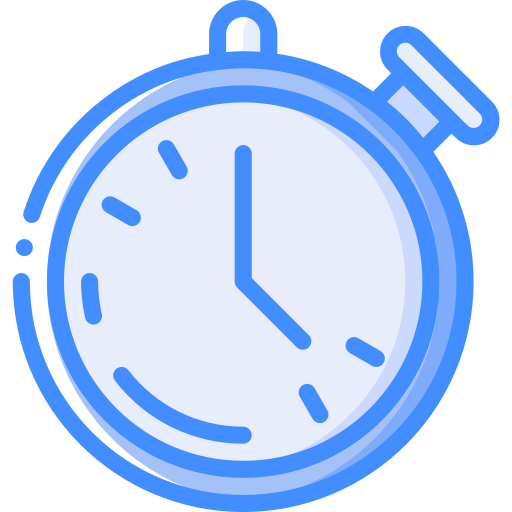 Timer Basic Miscellany Blue icon