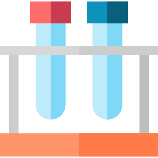 Test tube Basic Straight Flat icon