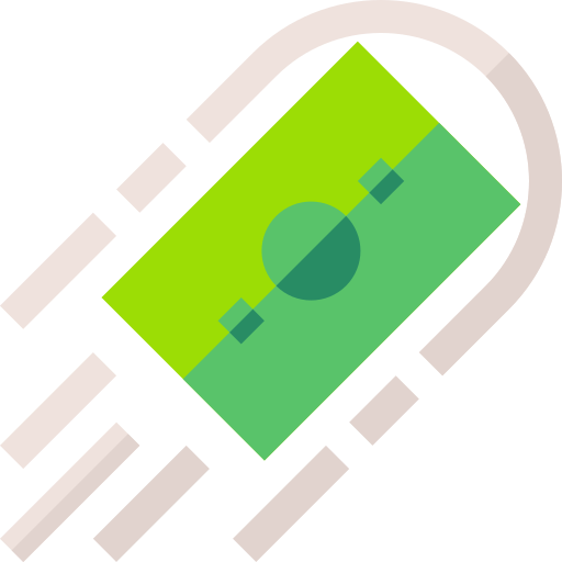 flux d'argent Icône gratuit