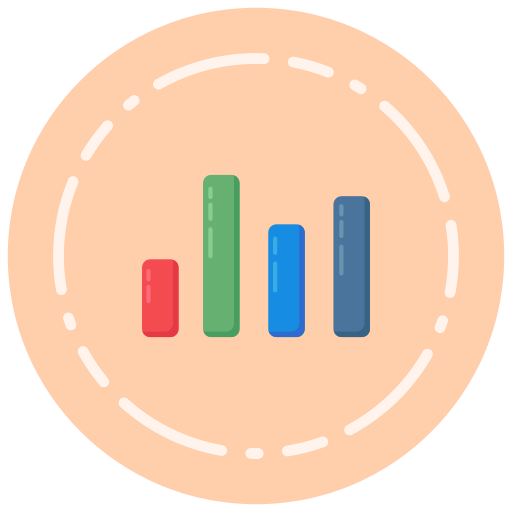 Data Analytics Generic Circular Icon