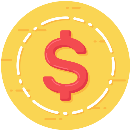 dólar grátis ícone