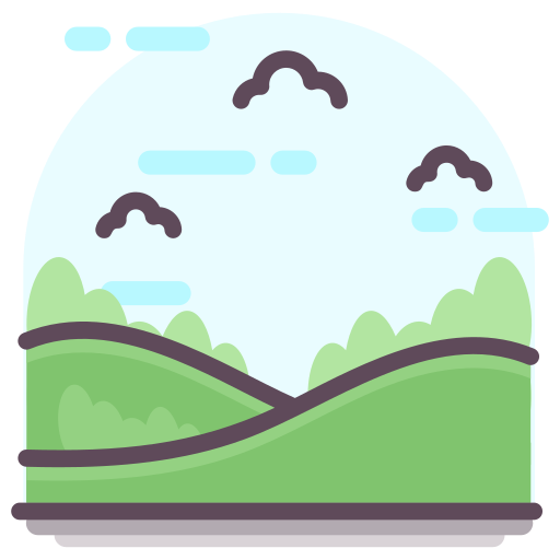 paisaje icono gratis